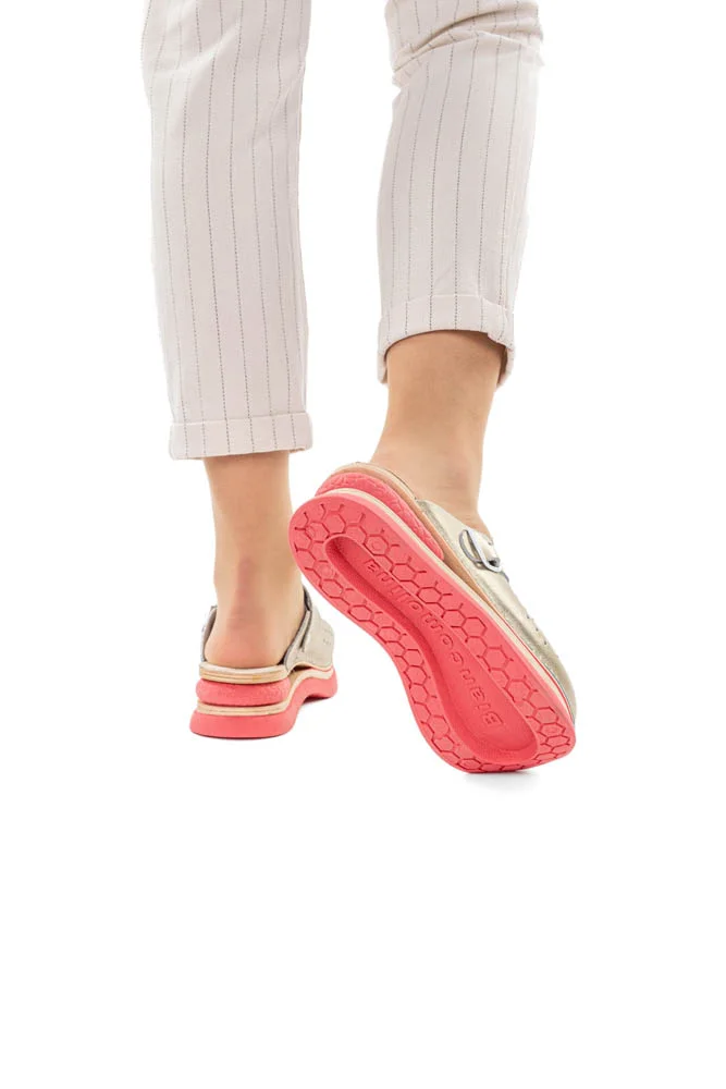 Biancomolina anatomska klompa zlatna sa zračnim jastučićem na webshopu HealthandBeauty.hr Biancomolina anatomska klompa zlatna sa zračnim jastučićem na webshopu HealthandBeauty.hr