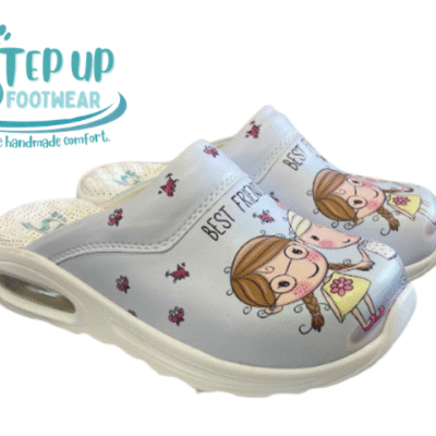 Anatomske klompe Step Up Best friends Airlight sa uloškom od mikrofibre. Malo niže od Air modela. Pronađite na HealthandBeuaty webshopu.