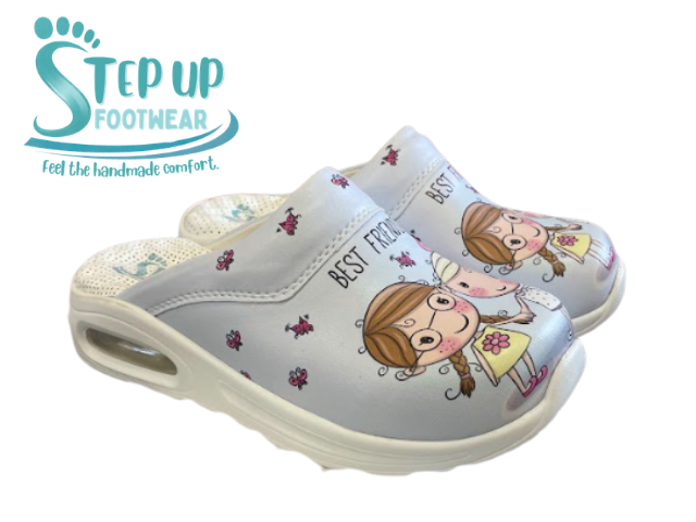 SU1346 AIRLIGHT Anatomske klompe Step Up Best friends Airlight sa uloškom od mikrofibre. Malo niže od Air modela. Pronađite na HealthandBeuaty webshopu.
